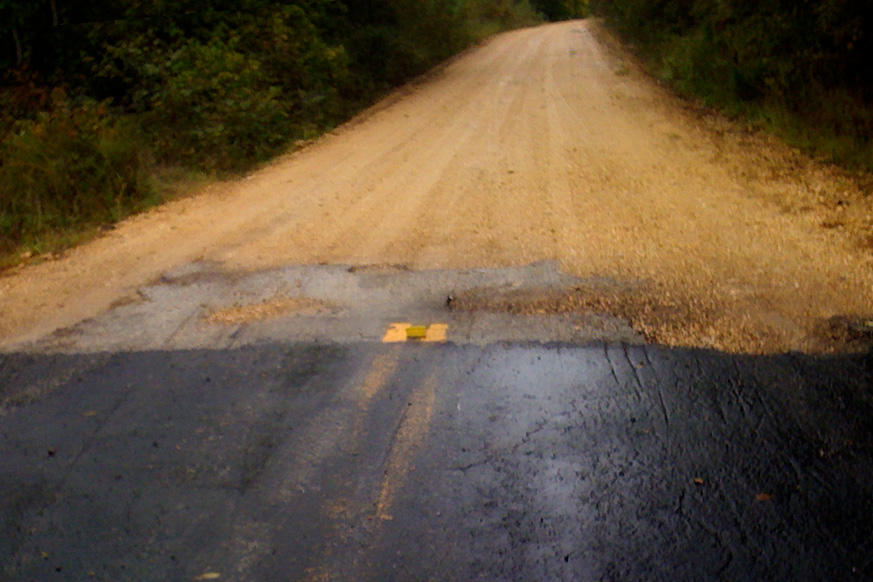 When we come to the end of the road